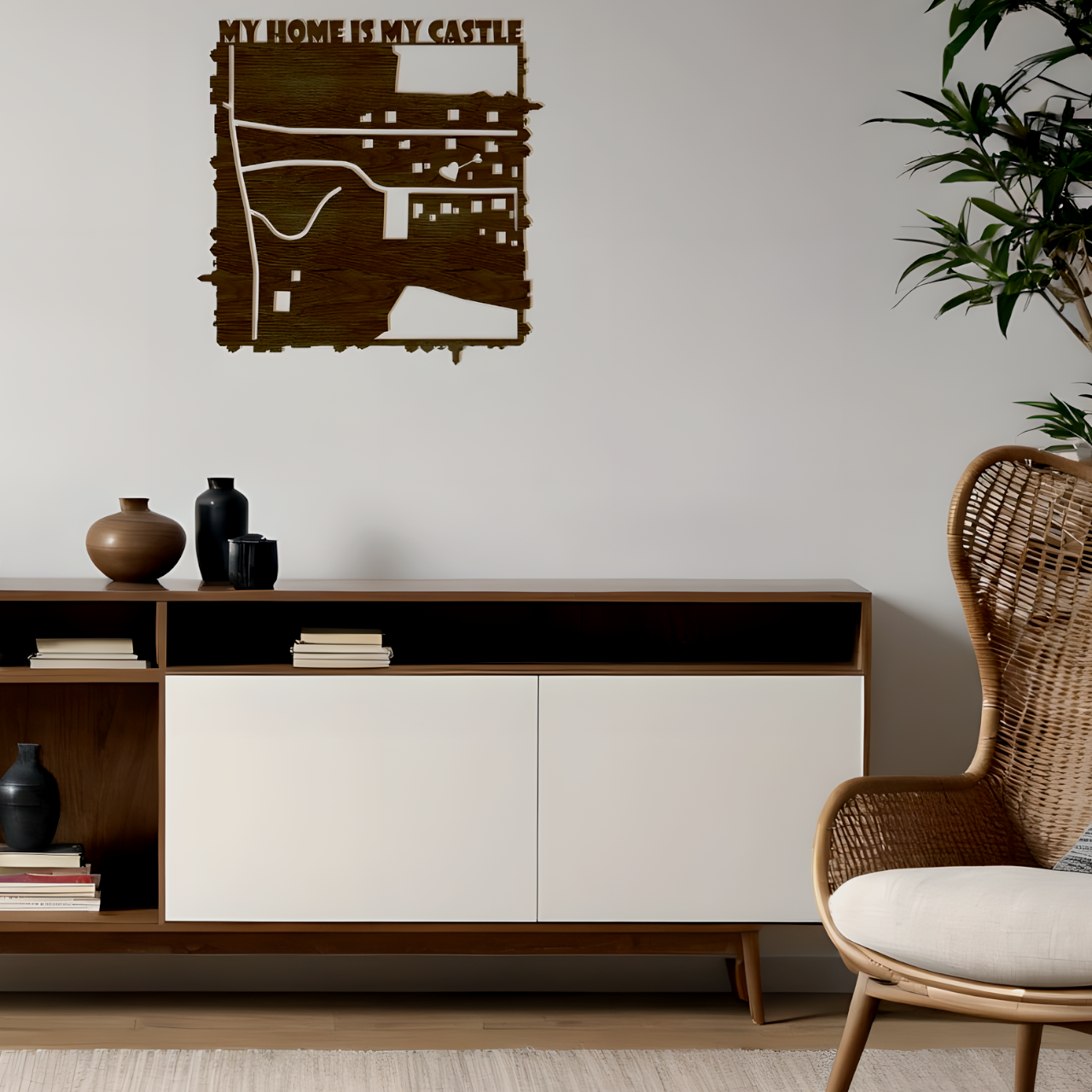 Wand Tattoo Home
