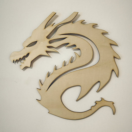 Wand Tattoo Drache